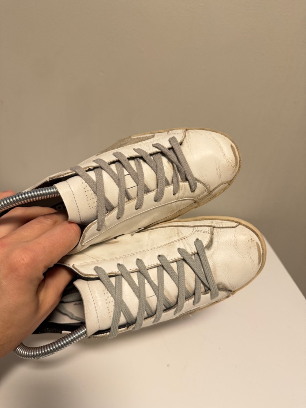 GGDB Golden Goose Super-Star Suede Star and Black Heel Tab Women’s EU 39 US 9 - Picture 6 of 15